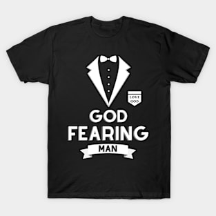 God Fearing Man Biblical Suit T-Shirt